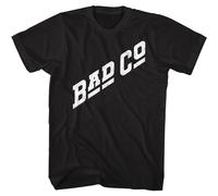 Bad Company - Logo Bianco - Manica Corta - Adulto - T-Shirt