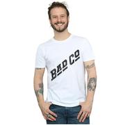 Bad Company Maglietta Logo Effetto Invecchiato Uomo (BI44501)