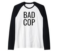 Bad Cop Maglia con Maniche Raglan