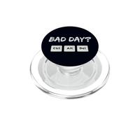 Bad Day? Ctrl Alt Del Riavvia il tuo sistema Umorismo sarcastico PopSockets PopGrip per MagSafe
