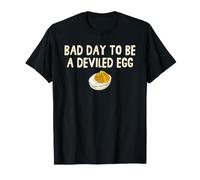 Bad Day To Be Green A Deviled Egg Divertente Cena del Ringraziamento Maglietta