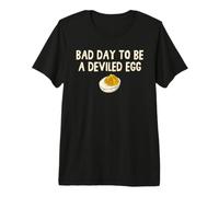 Bad Day To Be Green A Deviled Egg Divertente Cena del Ringraziamento Maglietta Premium