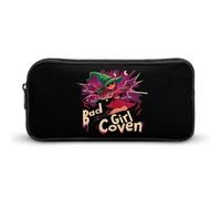 Bad Girl Coven - Astuccio portamatite ad alta capacità, divertente organizer per penne e matite