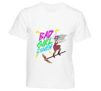 Bad Girl Coven Owl House Maglietta Bianca Girocollo Manica Corta per Bambini Ragazzi Ragazze T-Shirt White Kids XL