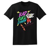 Bad Girl Coven T-Shirt The Owl House EDA Edalyn Clawthorne Luz Noceda Black Mens Tee L