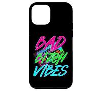 Bad Girl Vibes Retro Gen Z Y2K Vaporwave Trendy Colorato anni '80 Custodia per iPhone 12 mini