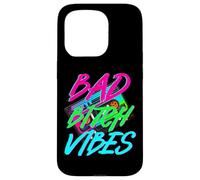 Bad Girl Vibes Retro Gen Z Y2K Vaporwave Trendy Colorato anni '80 Custodia per iPhone 15 Pro