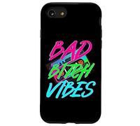 Bad Girl Vibes Retro Gen Z Y2K Vaporwave Trendy Colorato anni '80 Custodia per iPhone SE (2020) / 7 / 8