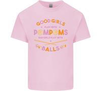 Bad Girls Giocano Con Le Palline Da Biliardo 9-Ball Maglietta Per Bambini