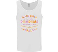 Bad Girls Giocano Con Palline Da Biliardo 9-Ball Uomo Canotta