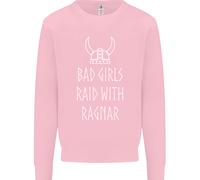 Bad Girls Raid Con Ragnar Vikings Valhalla Uomo Sweatshirt Jumper