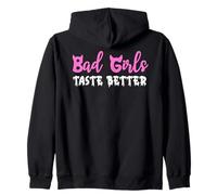 Bad Girls Taste Better Nun Bad Girl Suck Good Girls Tequila Felpa con Cappuccio