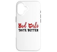 Bad Girls Taste Better Unholy Nun Dark Romance Sexy Women Custodia per iPhone 16