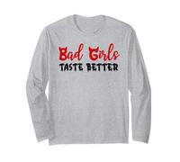 Bad Girls Taste Better Unholy Nun Dark Romance Sexy Women Maglia a Manica
