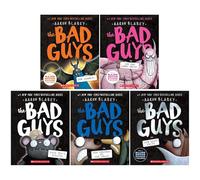 Bad Guys Series 5-Book Collection Set: (Books #16-#20) by Aaron Blabey