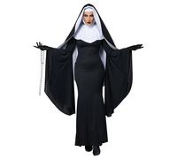 Bad Habit - Costume da suora gotica per Halloween, taglia XS