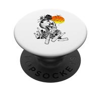 Bad Hangover Skeleton Tree Art per gli amanti delle feste PopSockets PopGrip Adesivo