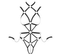Bad Kitty - Corpo in imbracatura (nero) - M
