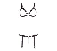 Bad Kitty cinghia bikini, nero, Small/Large