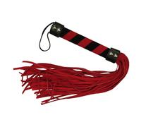 Frange di Pelle Scamosciata Colorata Bad Kitty (rosso)