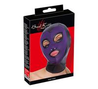 Bad Kitty - maschera di aspirazione lucida (viola-nero)