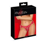 Bad Kitty - slip per accessori strap-on (rosso)