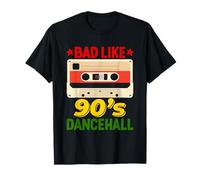 Bad Like Reggae 90's Dancehall Jamaican Roots Rasta Maglietta