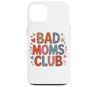 Bad Moms Club Happy Mother's Day Mama Dad Son Maglietta divertente Custodia per iPhone 13