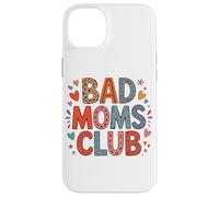 Bad Moms Club Happy Mother's Day Mama Dad Son Maglietta divertente Custodia per iPhone 14 Plus