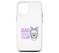 Bad Moms Club Skull Funny Daying Festa della mamma Custodia per iPhone 12/12 Pro