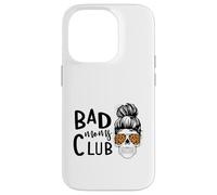 Bad Moms Club Skull Funny Daying Festa della mamma Custodia per iPhone 14 Pro