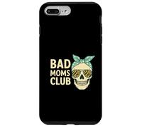 Bad Moms Club Skull Funny Daying Festa della mamma Custodia per iPhone 7 Plus/8 Plus