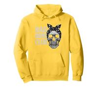 Bad Moms Club Skull Funny Daying Festa della Mamma Felpa con Cappuccio