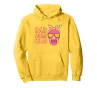 Bad Moms Club Skull Funny Daying Festa della Mamma Felpa con Cappuccio
