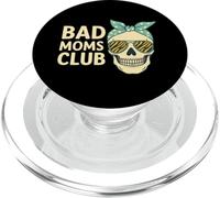 Bad Moms Club Skull Funny Daying Festa della mamma PopSockets PopGrip per MagSafe