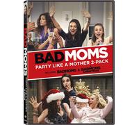 Bad Moms Party Like A Mother 2-Pack (DVD) Mila Kunis Kristen Bell