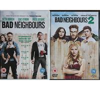 BAD NEIGHBOURS COMPLETE COLLECTION - BAD NEIGHBOURS 1 + BAD NEIGHBOURS 2 INCLUDING BONUS FEATURES AND DELETED SCENES