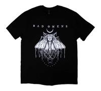 Rock Off officially licensed products Bad Omens Band Logo Moth T Shirt Size L