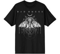 Bad Omens 'Moth' (Nero) T-Shirt - NUOVO E UFFICIALE