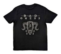 Bad Omens Ram Skull ufficiale Uomo maglietta unisex