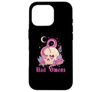 Bad Omens Serpente E Teschio Grunge Goth Donne Bad Presagio Custodia per iPhone 16 Pro