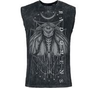 Bad Omens Shadow Moth Uomo Canotta Grigio 100% Cotone Regular