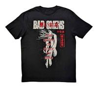 Bad Omens T Shirt Take Me Band Logo Nuovo Ufficiale Unisex Nero Size M