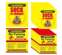 Bad Parking Stickers - Divertente biglietto per parcheggio, forniture per ufficio e scuola, per uomini, donne, famiglia, adulti, amici, San, Natale, affari