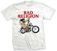 Bad Religion American Gesù Hardcore Punk Rock Skate Musica Fascia T Shirt BR8249