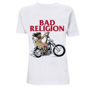 Bad Religion American Jesus White Heavy autorizzato Uomo maglietta