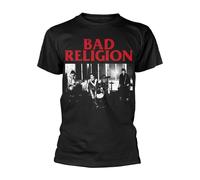 BAD RELIGION - LIVE 1980 BLACK T-Shirt Medium