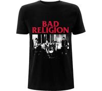 Bad Religion 'Live - 1980' (Nero) T-Shirt NUOVO E UFFICIALE