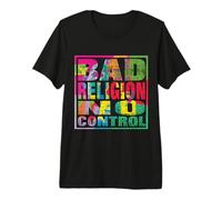 Bad Religion - Merchandising Ufficiale - No Control Maglietta Premium