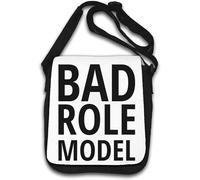 Bad Role Model - Borsa a tracolla, colore: Bianco